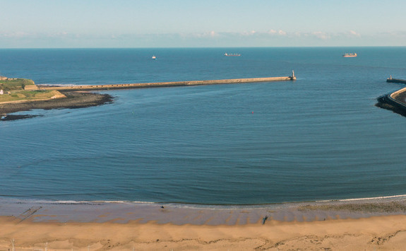 South Tyneside beach